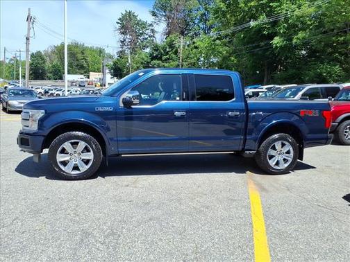 Blue Jeans Metallic 2018 Ford F-150 Platinum