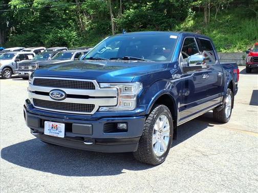 Blue Jeans Metallic 2018 Ford F-150 Platinum