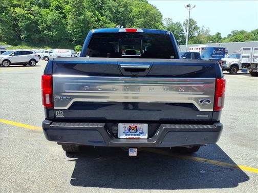 Blue Jeans Metallic 2018 Ford F-150 Platinum