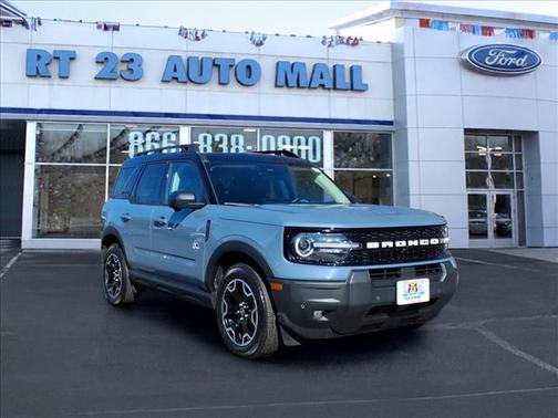 Azure Gray Metallic Tri-Coat 2025 Ford Bronco Sport Outer Banks