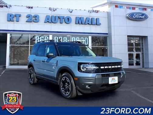 Azure Gray Metallic Tri-Coat 2025 Ford Bronco Sport Outer Banks