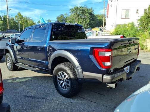 Antimatter Blue Metallic 2022 Ford F-150 Raptor