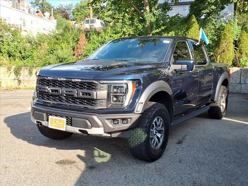 Antimatter Blue Metallic 2022 Ford F-150 Raptor