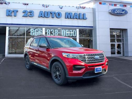 Rapid Red Metallic Tinted Clearcoat 2020 Ford Explorer XLT