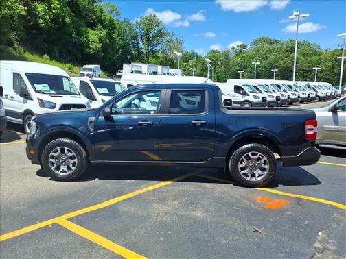 Alto Blue Metallic Tinted Clearcoat 2023 Ford Maverick XLT