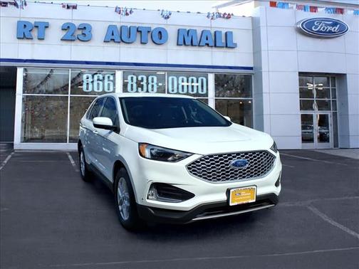 Oxford White 2023 Ford Edge SEL