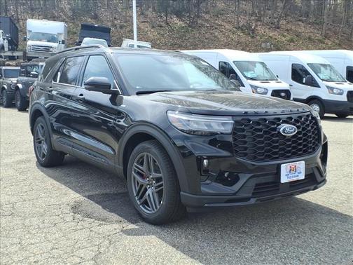 Agate Black Metallic 2026 Ford Explorer ST-Line