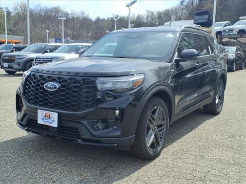 Agate Black Metallic 2026 Ford Explorer ST-Line