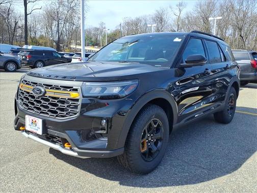 Agate Black Metallic 2026 Ford Explorer Tremor