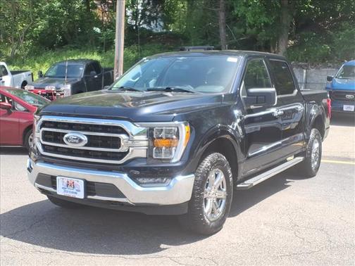 Antimatter Blue Metallic 2023 Ford F-150 XLT