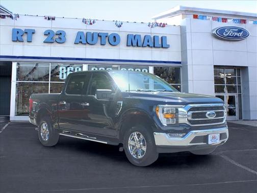 Antimatter Blue Metallic 2023 Ford F-150 XLT