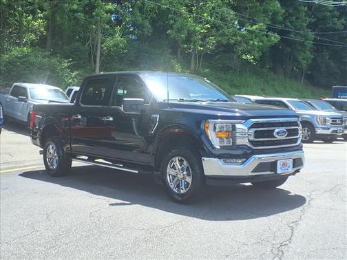 Antimatter Blue Metallic 2023 Ford F-150 XLT