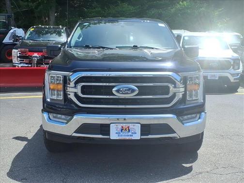 Antimatter Blue Metallic 2023 Ford F-150 XLT
