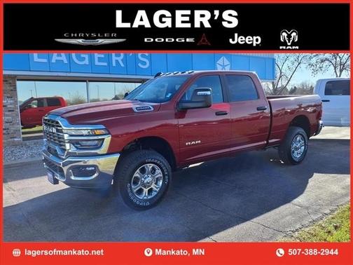 Molten Red Pearlcoat 2026 RAM 2500 Big Horn Crew Cab 4x4 6'4' Box