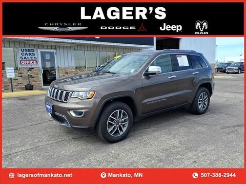 Walnut Brown Metallic Clearcoat 2021 Jeep Grand Cherokee Limited
