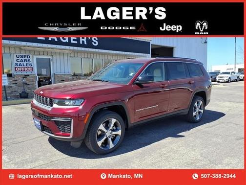 Velvet Red Pearlcoat 2026 Jeep Grand Cherokee L Limited