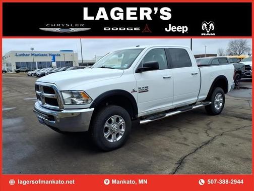 Bright White Clearcoat 2016 RAM 2500 SLT