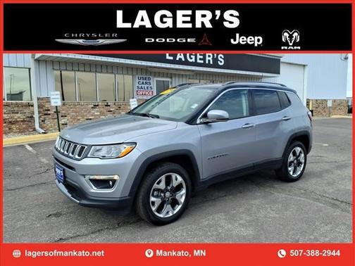 Billet Silver Metallic Clearcoat 2019 Jeep Compass Limited