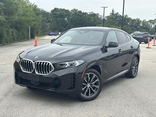Black 2025 BMW X6 xDrive40i
