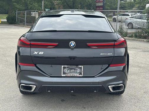 Black 2025 BMW X6 xDrive40i