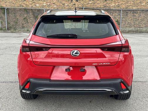 Redline with Obsidian Roof 2025 Lexus UX 300h F SPORT Design