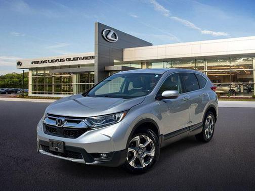 Lunar Silver Metallic 2017 Honda CR-V EX-L