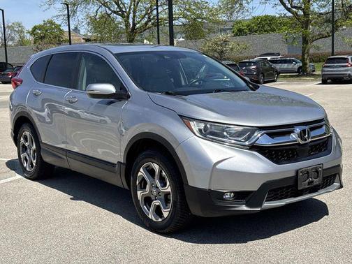 Lunar Silver Metallic 2017 Honda CR-V EX-L