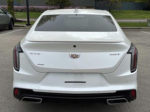 Crystal White Tricoat 2021 Cadillac CT4 Sport
