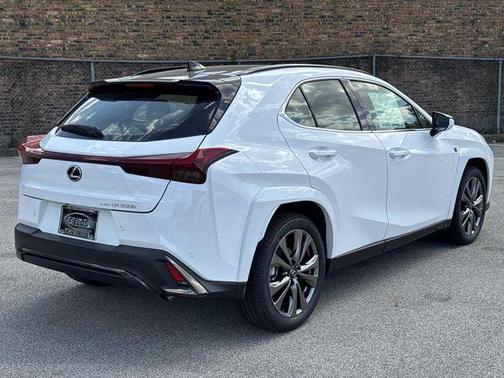 Ultra White w/Obsidian Roof 2026 Lexus UX 300h F SPORT Design
