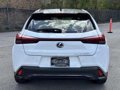 Ultra White w/Obsidian Roof 2026 Lexus UX 300h F SPORT Design