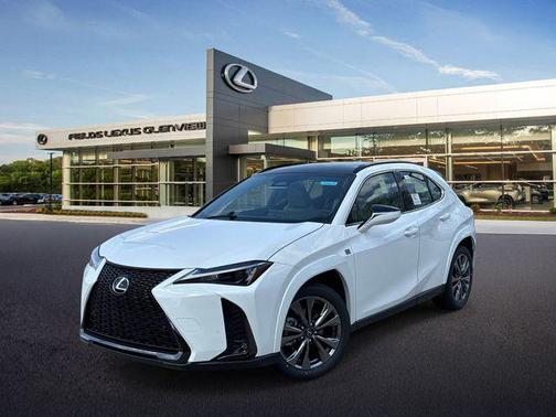 Ultra White w/Obsidian Roof 2026 Lexus UX 300h F SPORT Design
