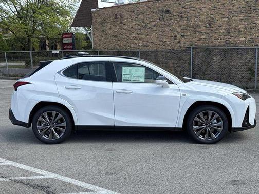Ultra White w/Obsidian Roof 2026 Lexus UX 300h F SPORT Design