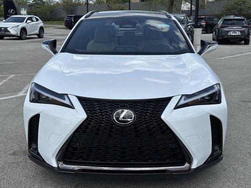 Ultra White w/Obsidian Roof 2026 Lexus UX 300h F SPORT Design