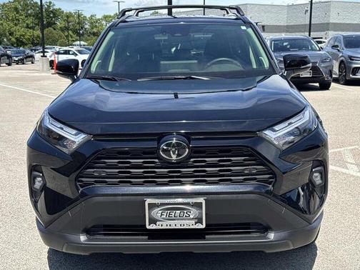 Midnight Black Metallic 2025 Toyota RAV4 Hybrid XLE Premium