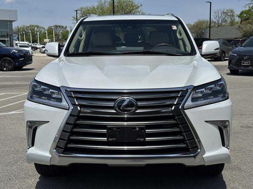 Eminent White Pearl 2020 Lexus LX 570 Three-Row