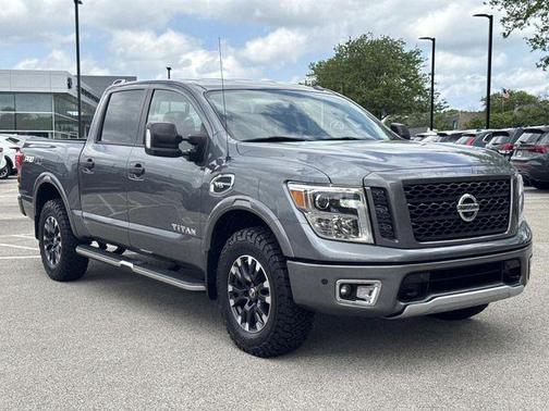 Gun Metallic 2017 Nissan Titan PRO-4X