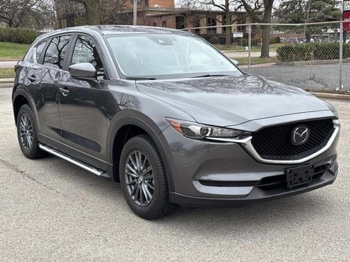 Machine Gray Metallic 2021 Mazda CX-5 Touring