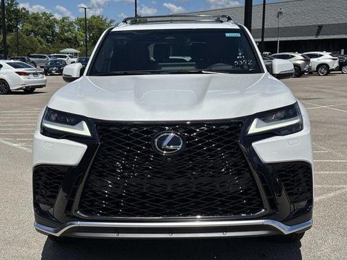 Ultra White 2026 Lexus LX 700h F SPORT Handling