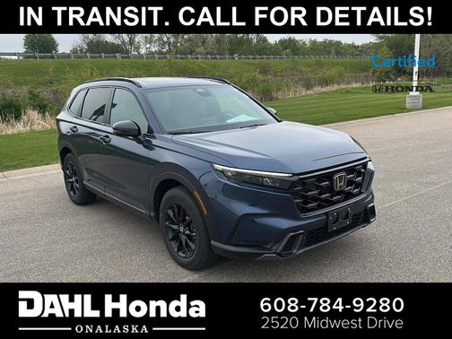 Canyon River Blue Metallic 2026 Honda CR-V Hybrid