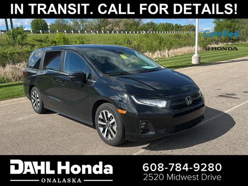 Crystal Black Pearl 2025 Honda Odyssey