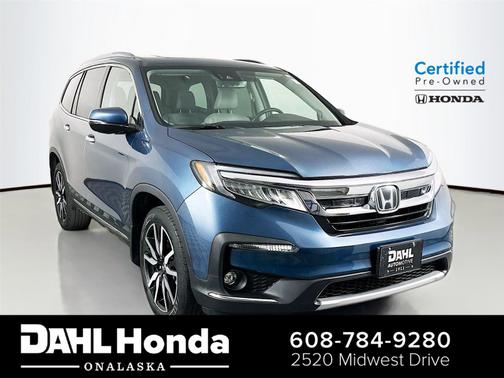 Steel Sapphire Metallic 2022 Honda Pilot