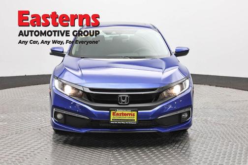 Blue 2021 Honda Civic EX