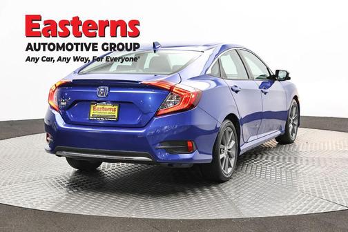 Blue 2021 Honda Civic EX