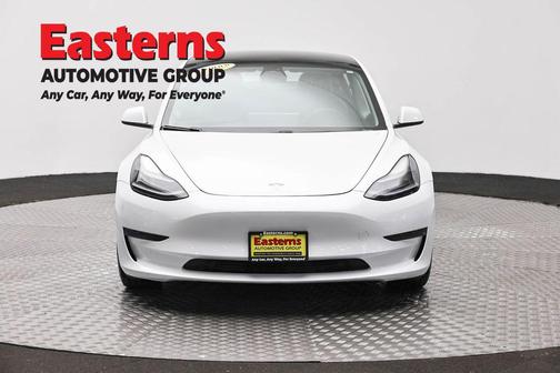 Pearl White Multi-Coat 2021 Tesla Model 3 Standard Range Plus