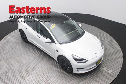 Pearl White Multi-Coat 2021 Tesla Model 3 Standard Range Plus