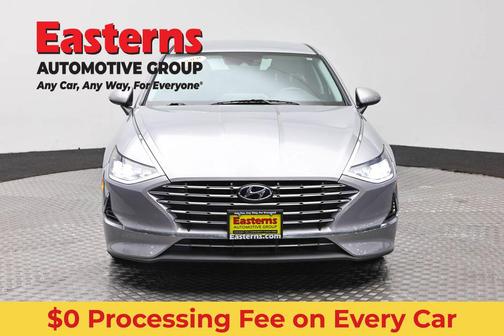 Curated Silver 2023 Hyundai SONATA Hybrid Base