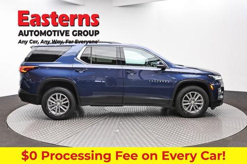 Northsky Blue Metallic 2023 Chevrolet Traverse LT Leather