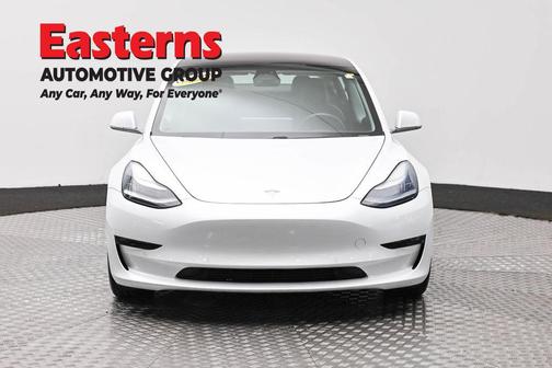 White 2018 Tesla Model 3 Long Range