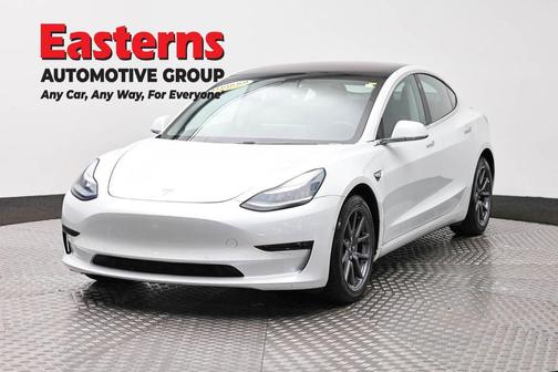 White 2018 Tesla Model 3 Long Range