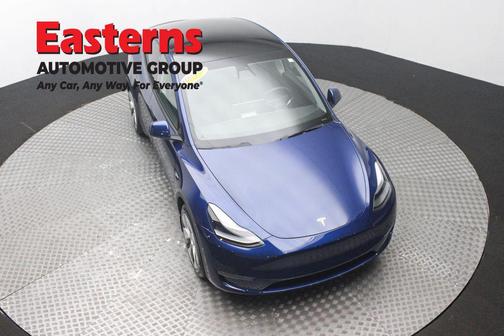 Deep Blue Metallic 2021 Tesla Model Y Long Range Dual Motor All-Wheel Drive